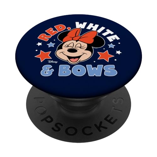 PopSockets Disney Minnie rouge et blanc support interchangeable pour smartphone