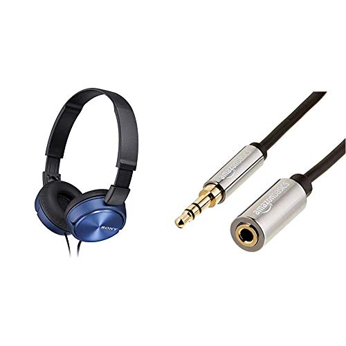 Sony MDR-ZX310L Casque Pliable – Bleu & Amazon Basics Rallonge Audio stéréo (3,5 mm mâle vers Femelle) 3,66 m - Les Beatles, Paul McCartney, John Lennon, RIngo Starr, George Harrison Sony MDR-ZX310L Casque Pliable - Bleu & Amazon Basics Rallonge Audio stéréo (3,5 mm mâle vers Femelle) 3,66 m