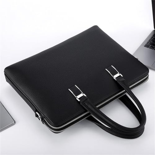 Men's Handbag is A Cross Leather Briefcase with Ones Shoulder4