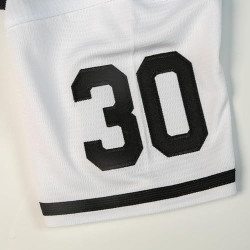Camiseta de beisebol juvenil The Sandlot #30 Benny The Jet Rodriguez costurada para crianças PP-GG,