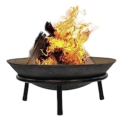 Rammento 50cm Large Cast Iron Fire Pit