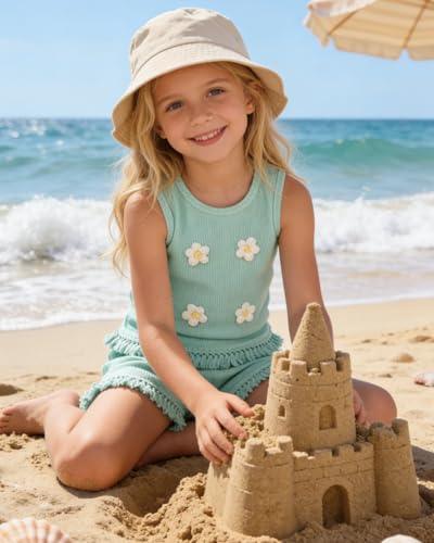 Image of Kids Toddler Girl Summer Clothes Letter Printed T-Shirt Top＋ Floral Skirt 2pcs Girl's Skirt Set