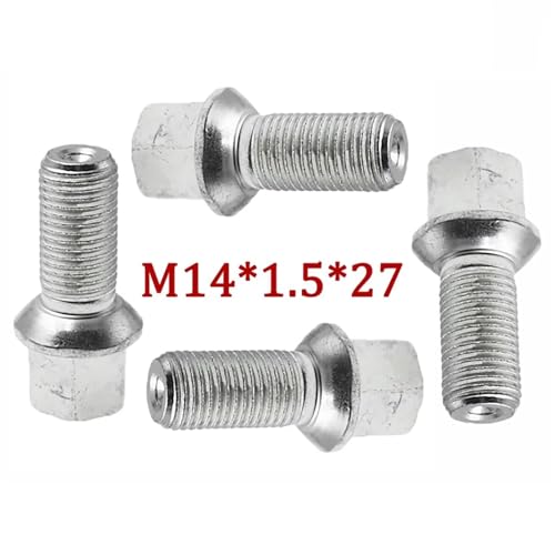 Pernos de rueda M14 de alta resistencia para llantas compatibles con Seat 3