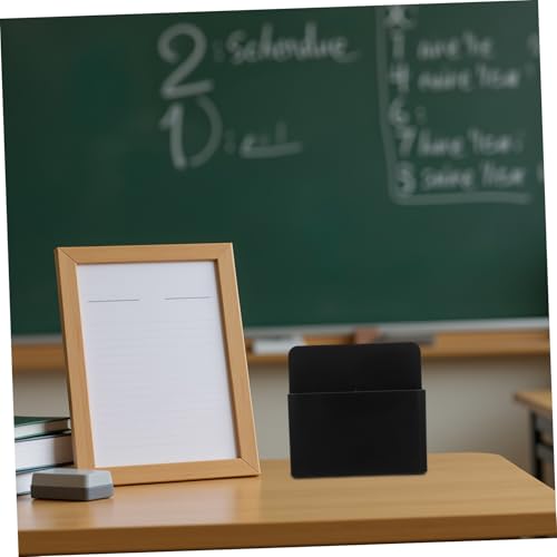 Support de marqueur de la carte magnétique aimanté noir