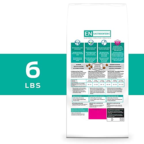 Purina Pro Plan Veterinary Diets En Gastroenteric Feline Formula Dry Cat Food, 6 Lbs. #TOP1