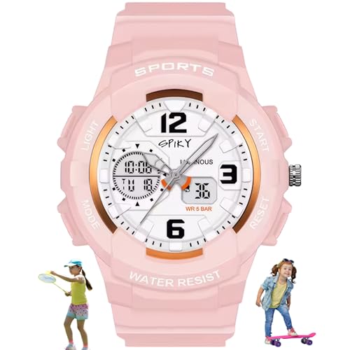 Montre de sport analogique et numérique SPIKY pour enfant avec bracelet silicone