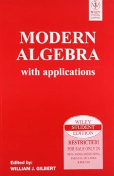Paperback Modern Algebra with Applications Book
