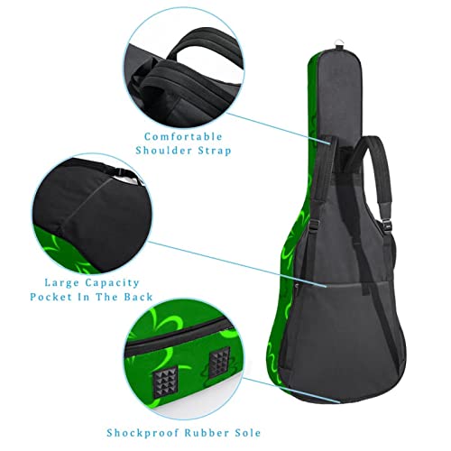 Hondank Housse de protection imperméable pour guitare acoustique Motif trèfles Épaisseur 1 cm, Multicolore 04, 42.9×16… - Les Beatles, Paul McCartney, John Lennon, RIngo Starr, George Harrison Hondank Housse de protection imperméable pour guitare acoustique Motif trèfles Épaisseur 1 cm, Multicolore 04, 42.9x16… – Image 4