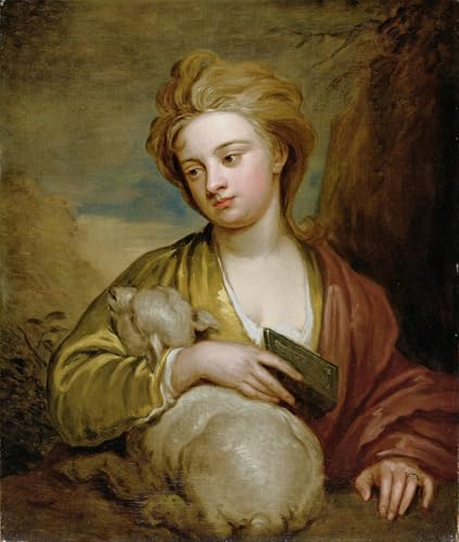 Portrait de Catherine Voss Godfrey Kneller pour sublimer un mur de bureau vide
