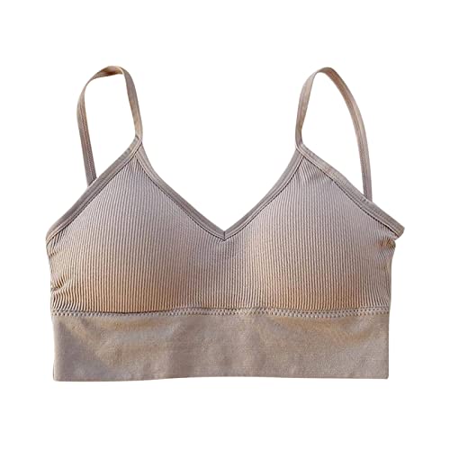 Dinglong Ropa Running Mujer Sujetador de Yoga para Mujer, Sujetador Deportivo Sexy, Tops para Fitness, Yoga, Almohadilla Femenina, Ropa Deportiva, Chaleco, Camisetas sin Mangas, Bralette Ropa