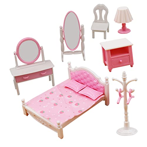 ifundom 1 Juego tocador Modelo Toys decoración Escritorio Miniaturas de casa decoración casa Home Decor Mini decoración Decorativa de la casa Precioso Juguete en Miniatura el plastico