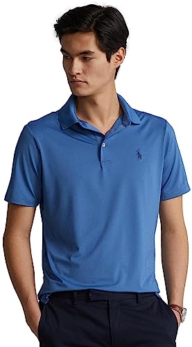 POLO RALPH LAUREN Mens Performance Polo Shirts (X-Large, RetreatBlue)2