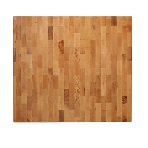 Personalization Universe Butcher Block Cutting Board- 16' x 18' Hardwood Board for Chopping, Meat,...