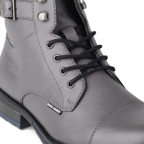 Image of RED CHIEF Formal High Ankle Boots for Men RC3943 Gray