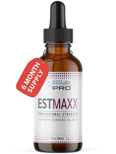 BIOLABS PRO Estri Oil - Bioidentical Natural E3 Solution - Six Month Supply - 5mg Per Dose - Topical - 2oz