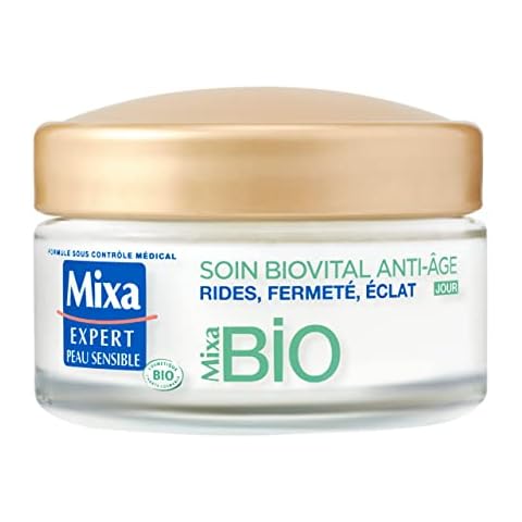 Crème Anti-Âge Jour Mixa BIO Cover