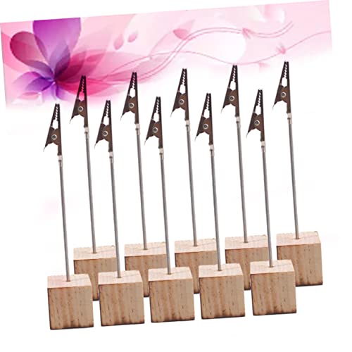 VILLCASE 10 Pcs Suporte Para Tubos Cadeia De Caixa De Telefone Suportes Para Números De Mesa Porta-r