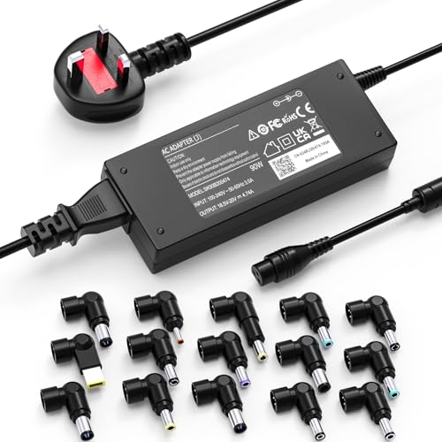 90W Universal Laptop Charger Compatible With Asus Dell HP Acer Lenovo Sony