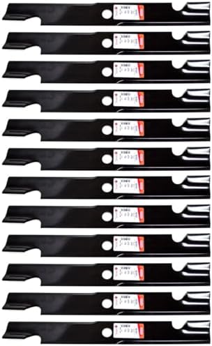 Oregon 12PK 92-031 Lawn Mower Blades Compatible with Exmark Lazer Z 103-6398 116-5174 103-6393 103-6398