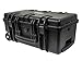 Monoprice Weatherproof Hard Case - 22 x 14 x 10 Inches, With Wheels and Customizable Foam, Shockproof, IP67, Ultraviolet And Impact Resistant Material, Black - Pure Outdoor Collection