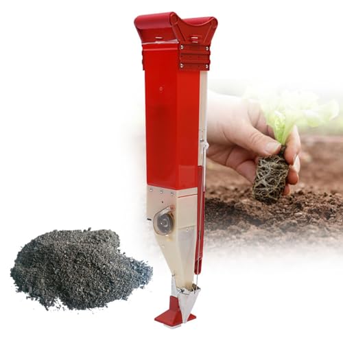 Aplicador manual ajustable de fertilizante miniatura 2