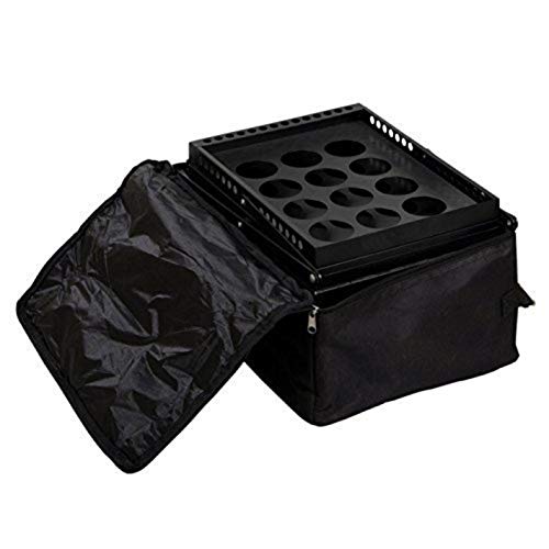 Image of Metal Catalogue Stand - Portable Black Magazine, Brochure, and Leaflet Display Rack with Floor & Hanging Shelves, Multi-Purpose Organizer for Office, Exhibitions, and Showrooms