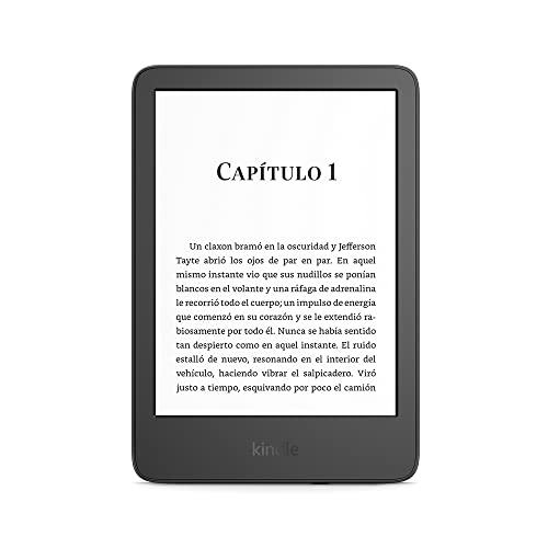 新しい Kindle (2022 モデル): 6 インチ、高解像度 300 ppi ディスプレイと 2 倍のストレージを備えた、最もコンパクトで軽量な Kindle |黒、広告なし
