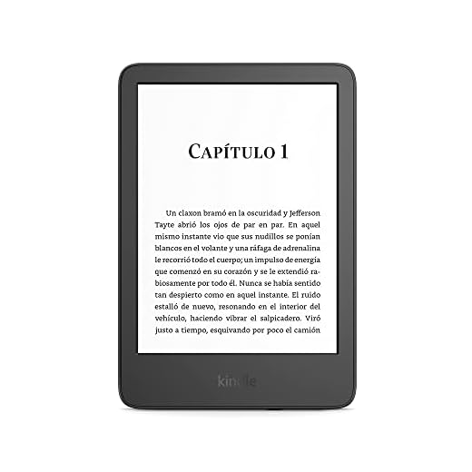 Los Mejores Amazon Kindle: Una Guía Detallada 3 Kindle (modelo de 2022): nuestro Kindle más compacto y ligero, con una pantalla de alta resolución de 300 ppp y 6 pulgadas, y el doble de almacenamiento | Negro, sin publicidad
