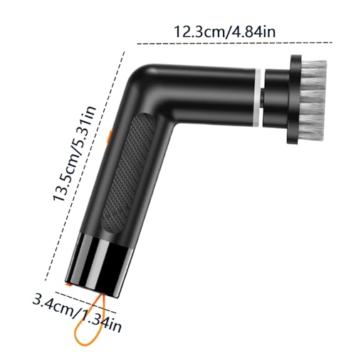 Brosse rotative intelligente multifonction pour laver les joints de douche et faïence - 6