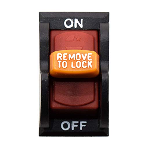 HQRP On-Off Toggle Switch Compatible with Delta 31-120 31-250 31-252 31-255X 31-340 31-460 31-695 31-750 31-780 SA350 SA446 SM500 Sander, 22-540 22-560 22-565 22-580 Planer