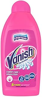 Vanish Carpet Cleaner + Upholstery, Power Liquid Shampoo, Large Area Cleaning, 450 ml