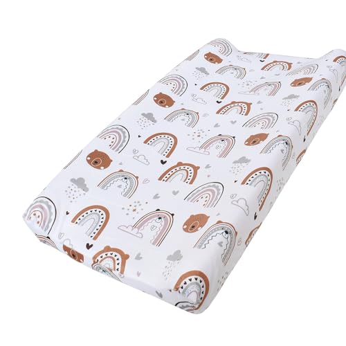 Breathable Changing Pad Reusable Diaper Changer Mat Sheets Soft Baby Nappy Change Table Sleeve Case for Comfort