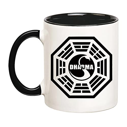 Fonhark - Dharma Initiative Lost TV Show Mug, 11 Oz Novelty Coffee Mug/Cup