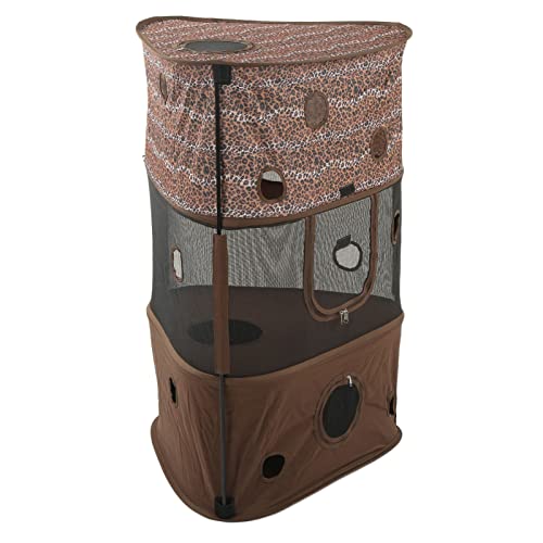 Cercado Dobrável Portátil para Animais de Estimação, Cercadinho Dobrável para Canis, Cercadinho Maci