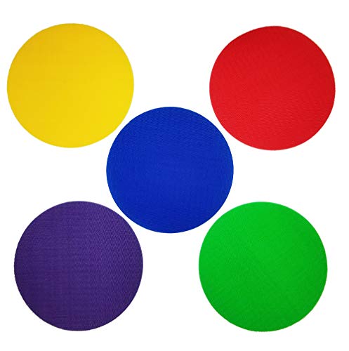 Optego RugRounds - Marcadores puntuales para actividades en el aula, paquete de 30, multicolor