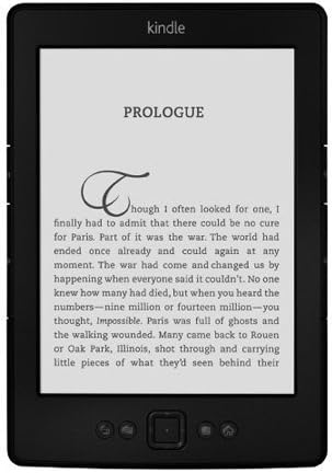 Kindle, 6" E Ink Display, Wi-Fi,-R