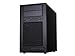 Silverstone Tek Micro-ATX Mini-DTX, Mini-ITX Mid Tower Computer Case with Aluminum Front Panel and Steel Body TJ08B-E - Black