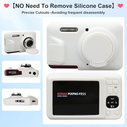 Funda de silicona para cámara Kodak PIXPRO FZ55 miniatura 4