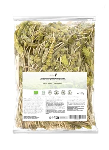 Minotaur Herbs | Tè di Montagna Greco Biologico 200 g | Qualità Premium da Coltivazione Biologica controllata