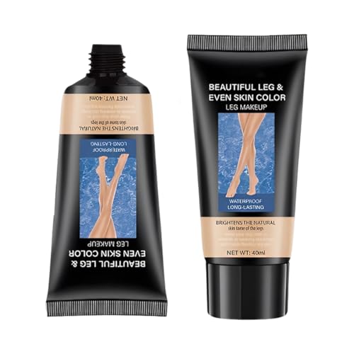 HAMKU Maquillaje De Piernas Corporales,Maquillaje Piernasresistente Al Agua,Perfecto Para,Tatuaje Para Cicatrices De y Cuerpo,Fácil De Aplicar,Corrector De Cobertura Completa