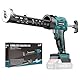 APROTII Akku-Kartuschenpresse Kompatibel mit Makita 18V Akkus, LED-Licht, Elektrische Silikonpistole für 300 ml-Kartuschen – Caulking Gun (Ohne Akku)