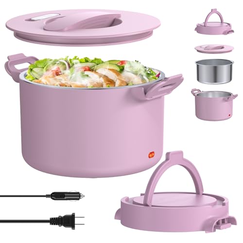 Mangoin Electric Lunch Box Food Warmer, 34-Ounce Leakproof Portable Heated