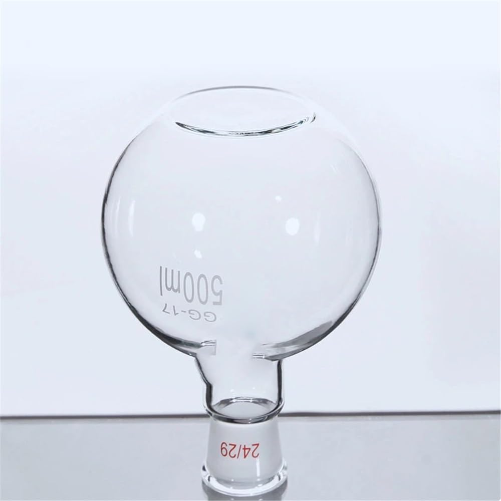 1 część/partia płaskie dno 50/100/150/250/500/100 0/2000 ml jedna usta krótka szyjka laboratorium kolba szklana do laboratorium (1000 ml kaliber 19)