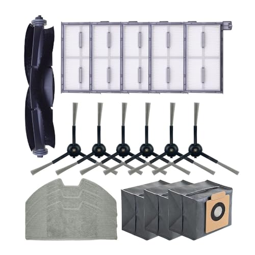 Accessoires de rechange Eufy X8 Pro avec sac poussière et brosse latérale