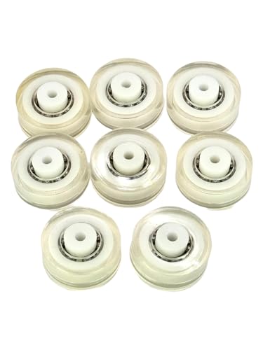 REVA POOL RV20155 (Pack of 8) Ball Bearing Wheel Replacement | Direct Replacement of R201557Z | Essential Pool Maintenance Accessory - Upgrade Your Pools Performance Now!
