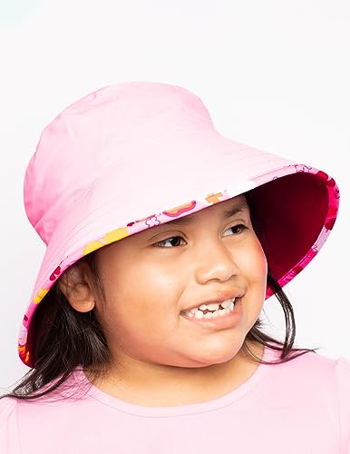 Tuga Girl's Ola Reversible Bucket Hat - UPF 50+ Sun Protection Sun Hat3