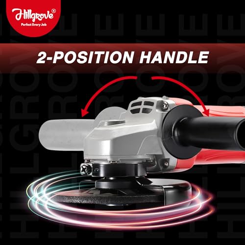Image of Angle Grinder Machine (Red)