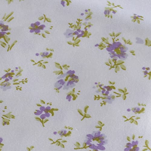 Laura Ashley Home - King Sheets, Soft Sateen Cotton Bedding Set - Sleek, Smooth, & Breathable Home Decor, Petite Fleur Heather #TOP2