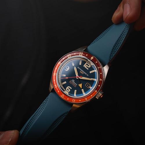 Image of Spinnaker Men's Fleuss GMT Automatic Watch with Solid Stainless Steel Bracelet SP-5120