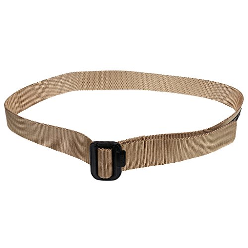 MagiDeal Adjustable Nylon Belt Waistband for Riding War Game Outdoor Sports Travel Accessory Khaki